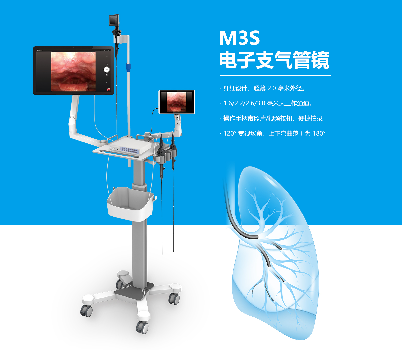 M3S 电子支气管镜 