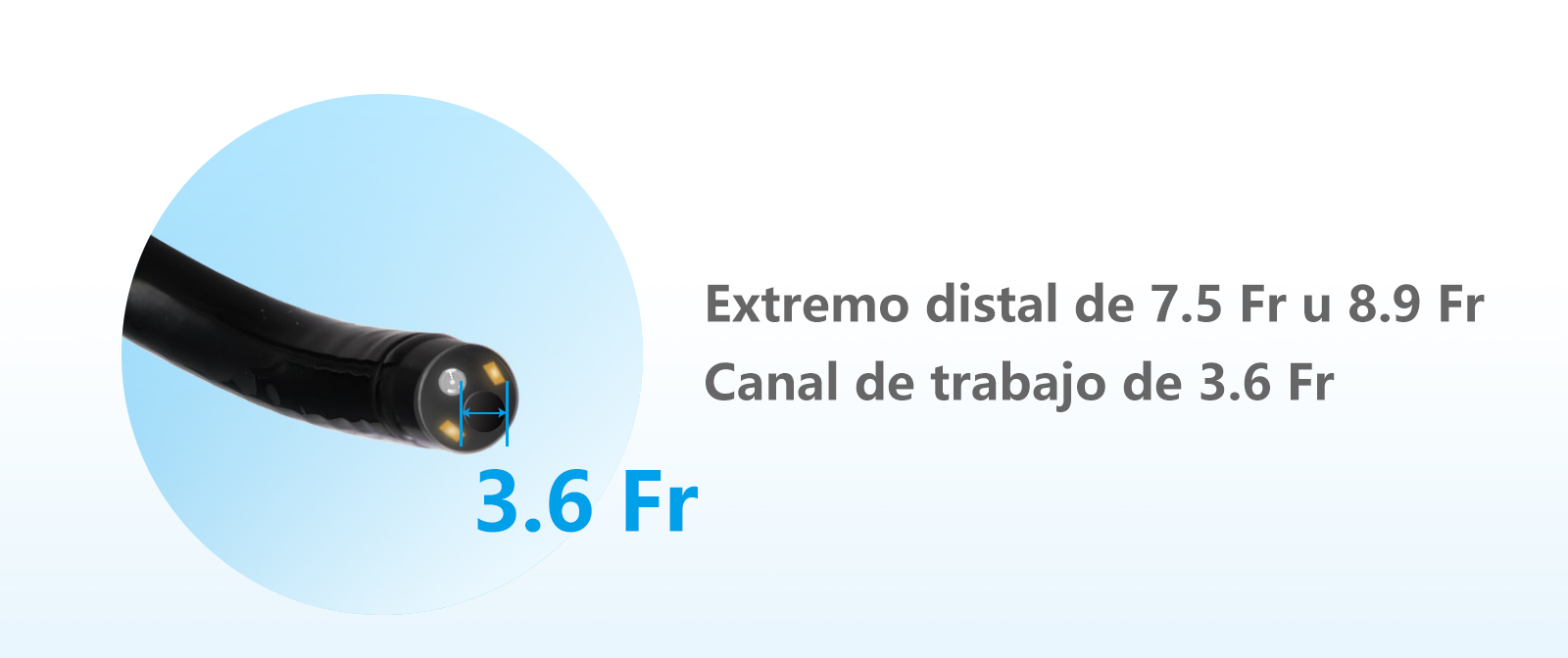 Ureteroscopio Flexible Desechable DCY