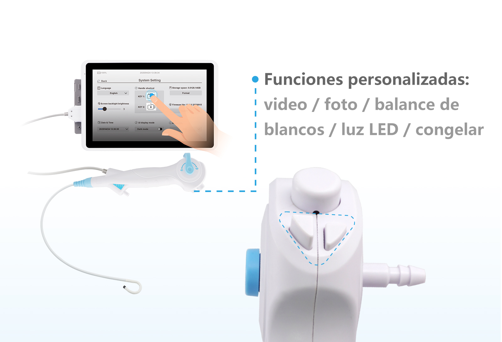 Videobroncoscopio Flexible de Un Solo Uso DBR